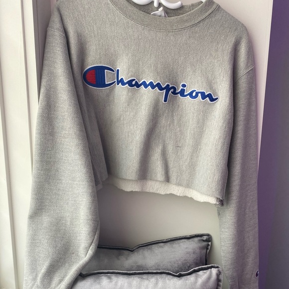 Champion Cropped Sweater - Picture 1 of 2